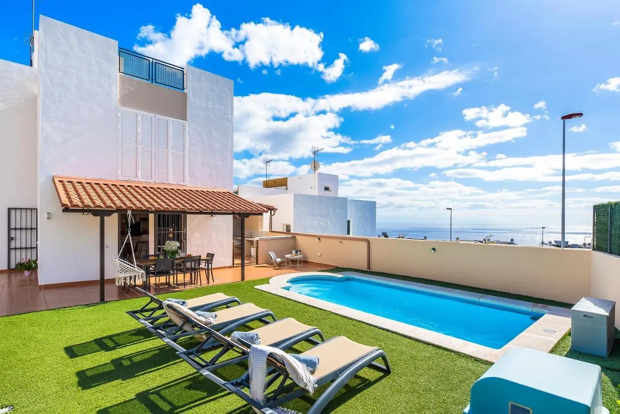 Villa With Private Pool And Workspace Candelaria