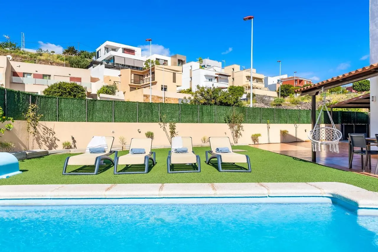 Villa With Private Pool And Workspace Candelaria