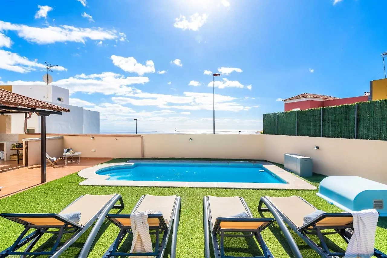 Villa With Private Pool And Workspace Candelaria